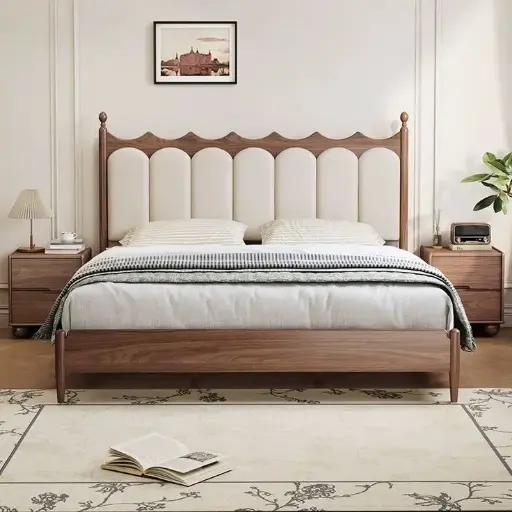Teak Wood Bed