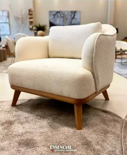 Wooden Accent Chair